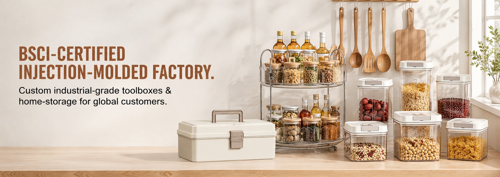 BSCI-Certified Injection-Molded Factory