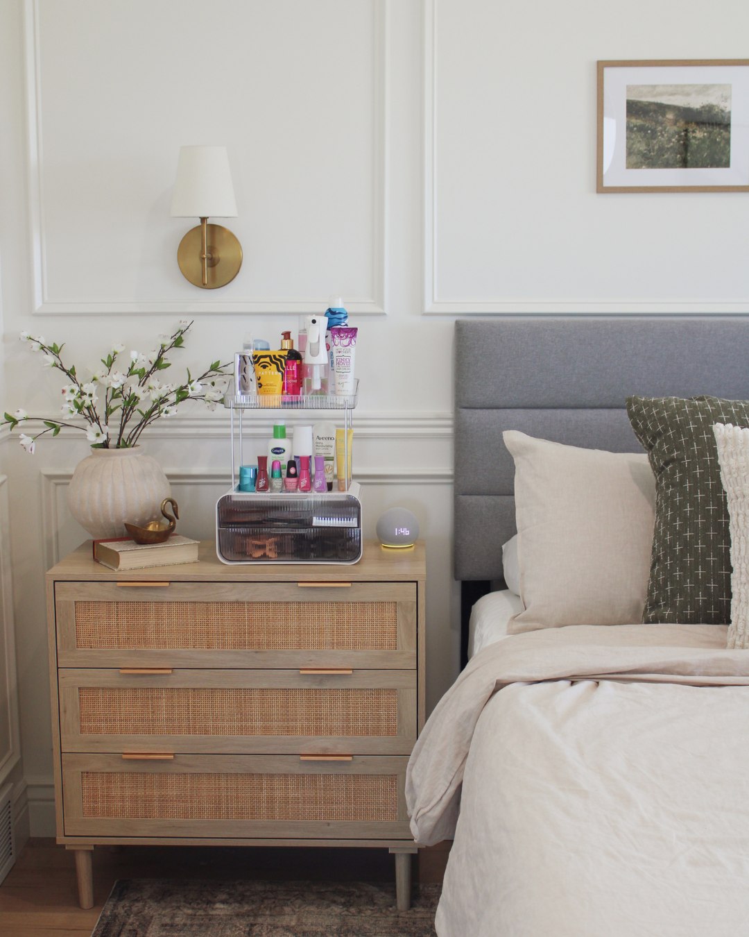Organized beauty storage prepared for modern global retail